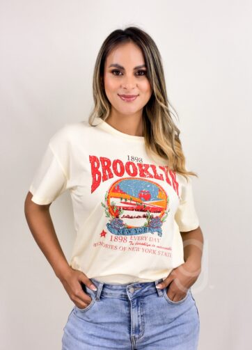 CAMISETA ALGODON BROOKLYN
