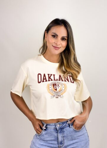 CAMISETA ALGODON OAKLAND