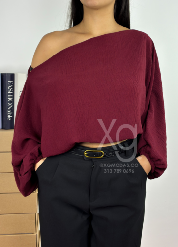 Blusa Bandeja Crepe