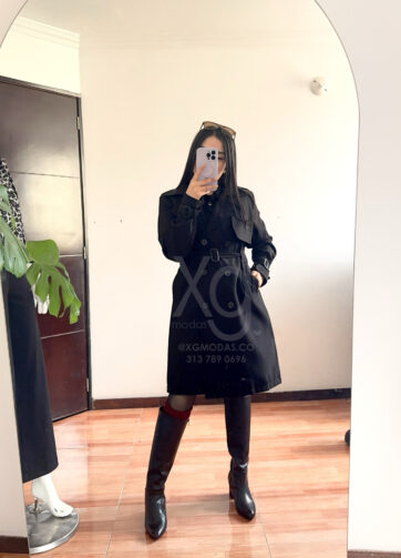 Gabardina Noir