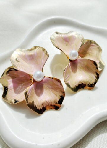 Aretes maxi Blossom Couture
