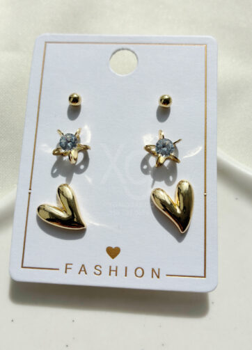 Set de aretes Cosmic Love