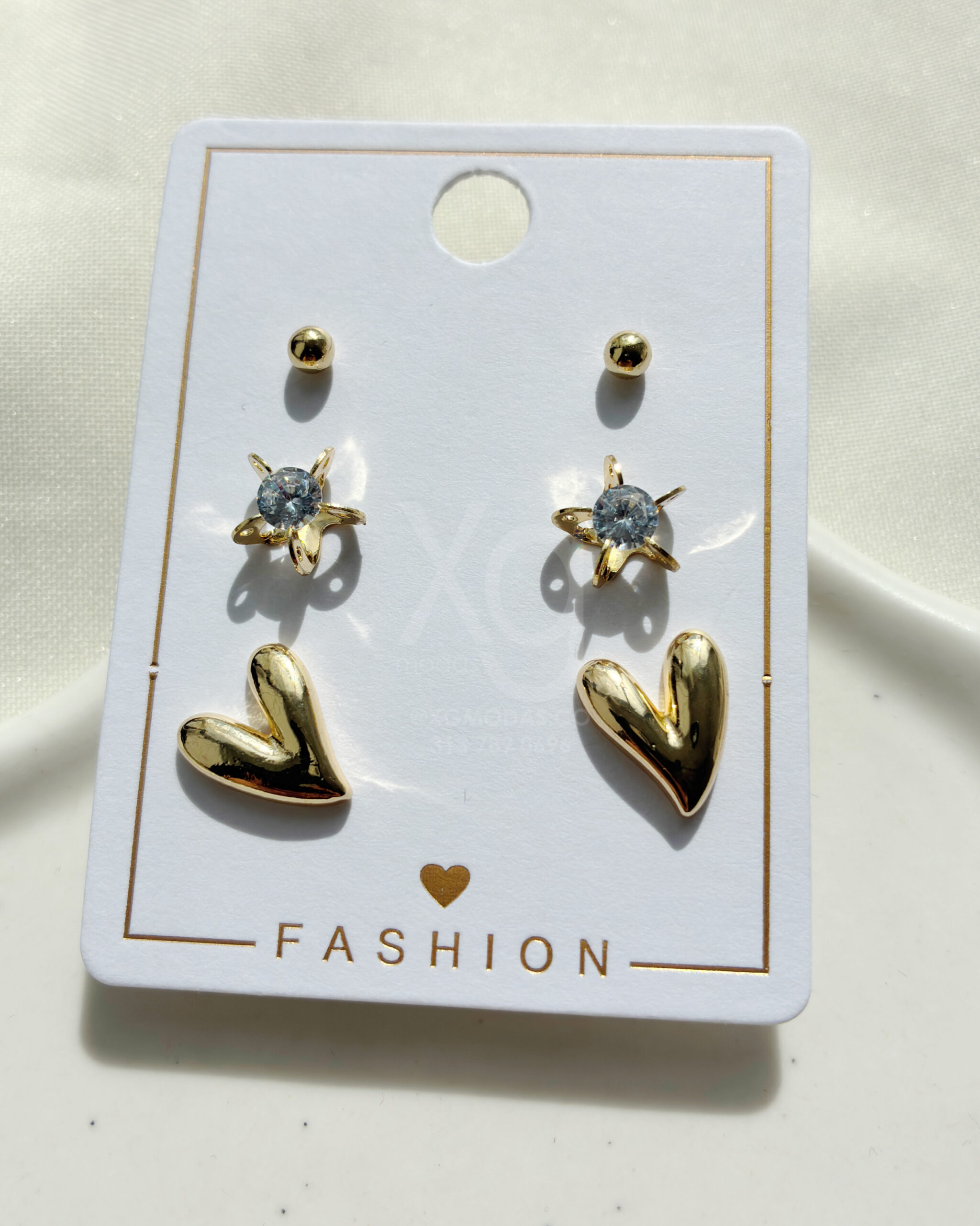 Set de aretes Cosmic Love