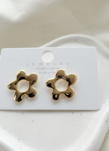 Aretes topo Retro Bloom