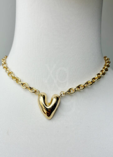 Gargantilla Puffy Heart