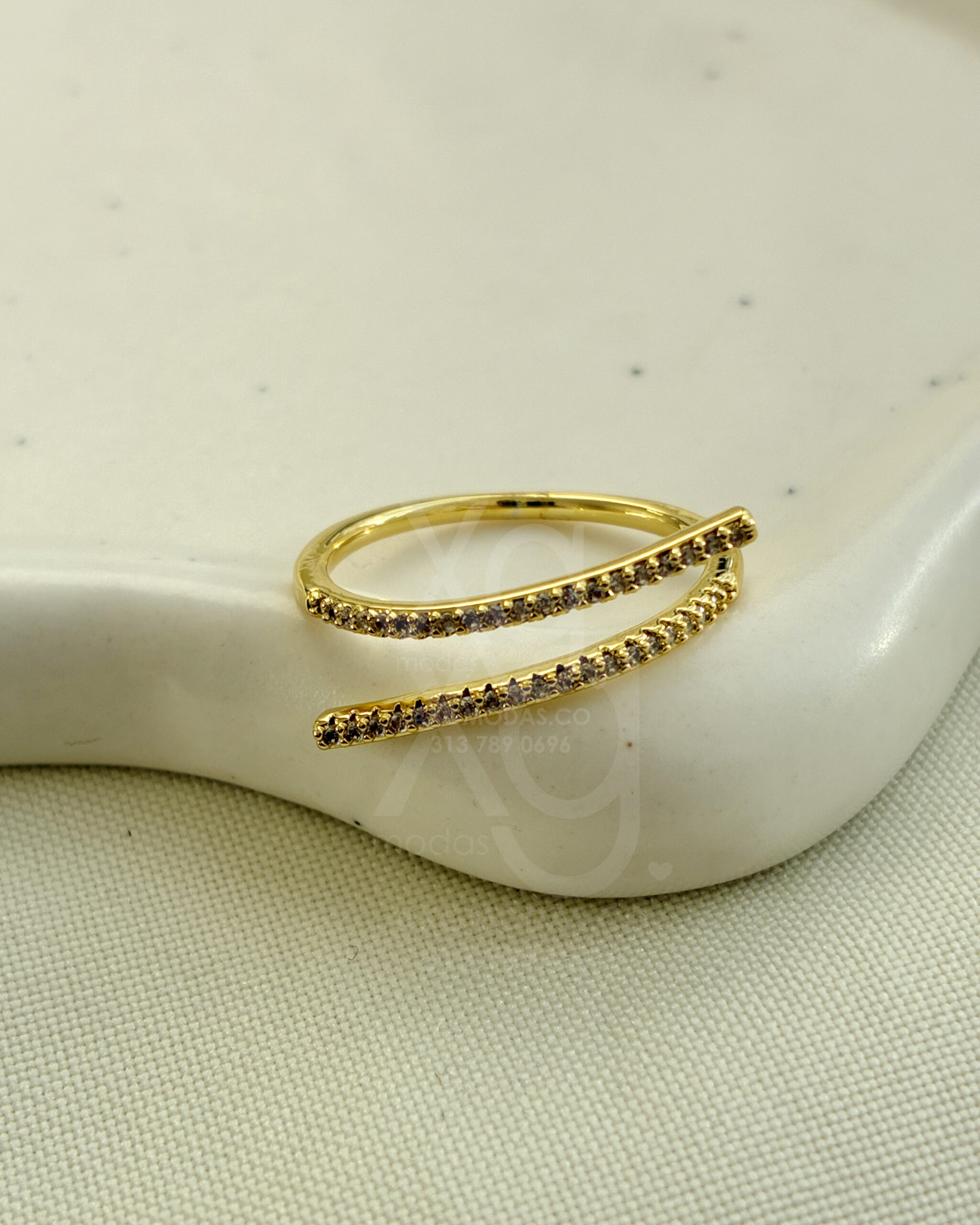 Anillo Spiral Glam