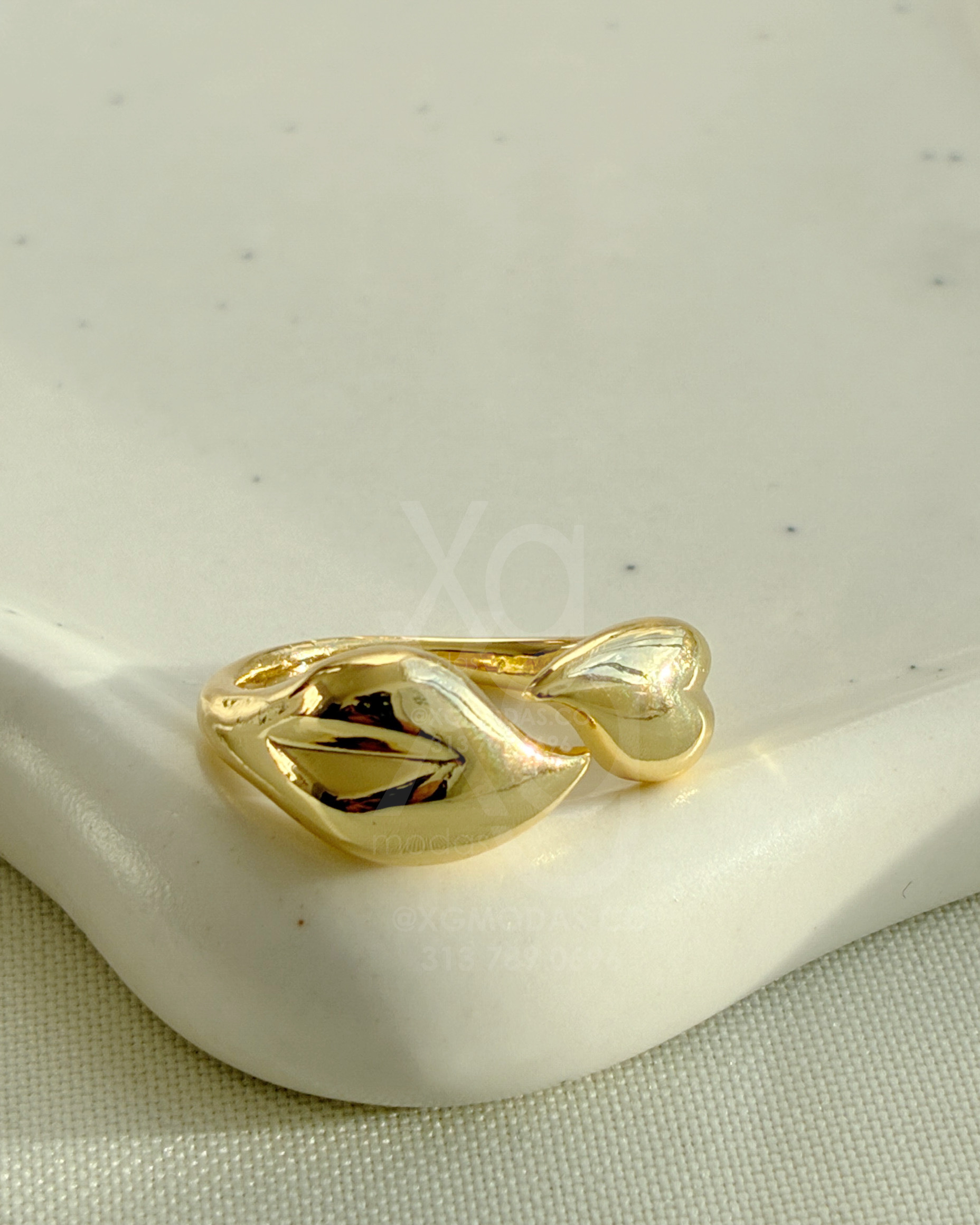 Anillo Botanical Heart