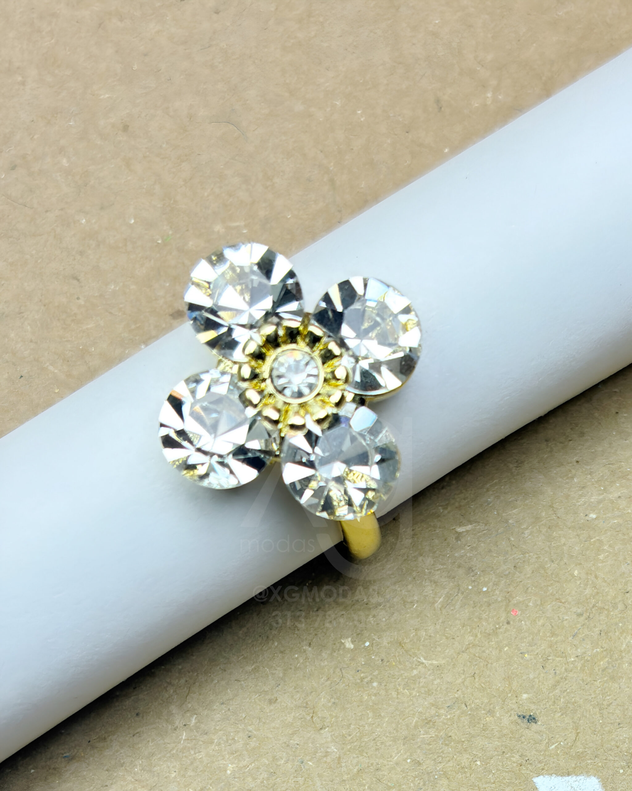 Anillo Crystal Blossom