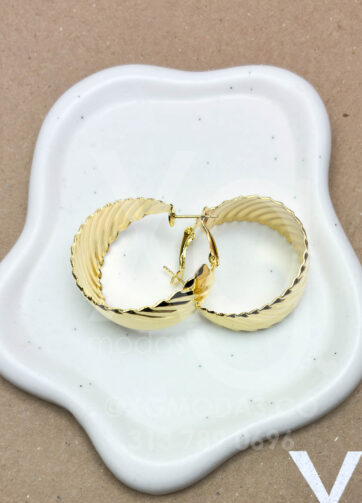 Candongas maxi Golden Waves