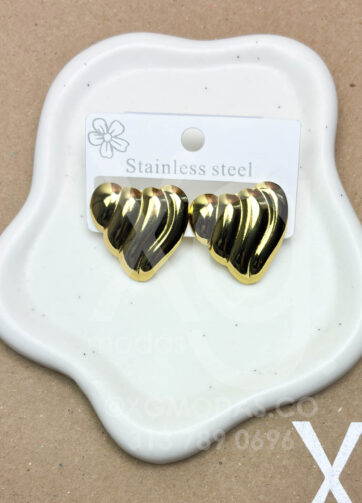 Aretes topo Essence Heart