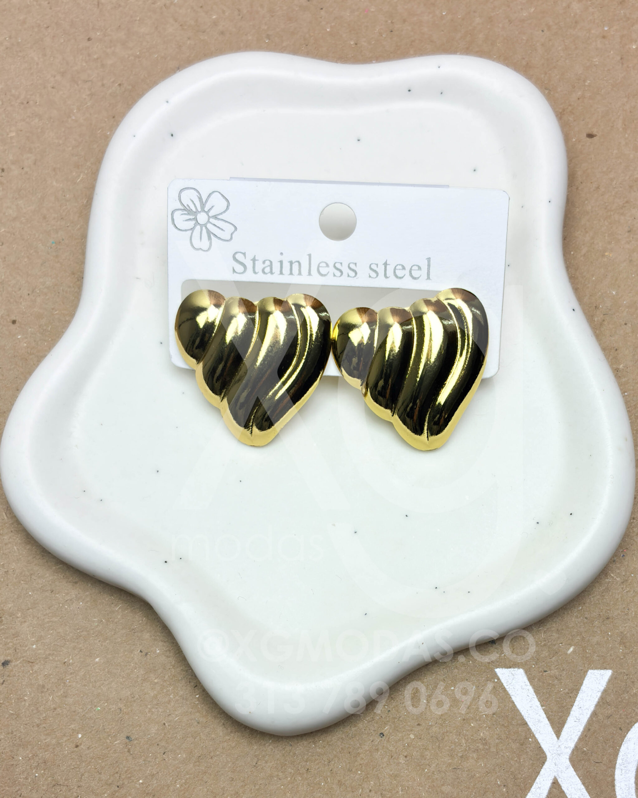 Aretes topo Essence Heart