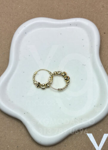 Mini candongas Glint & Beads