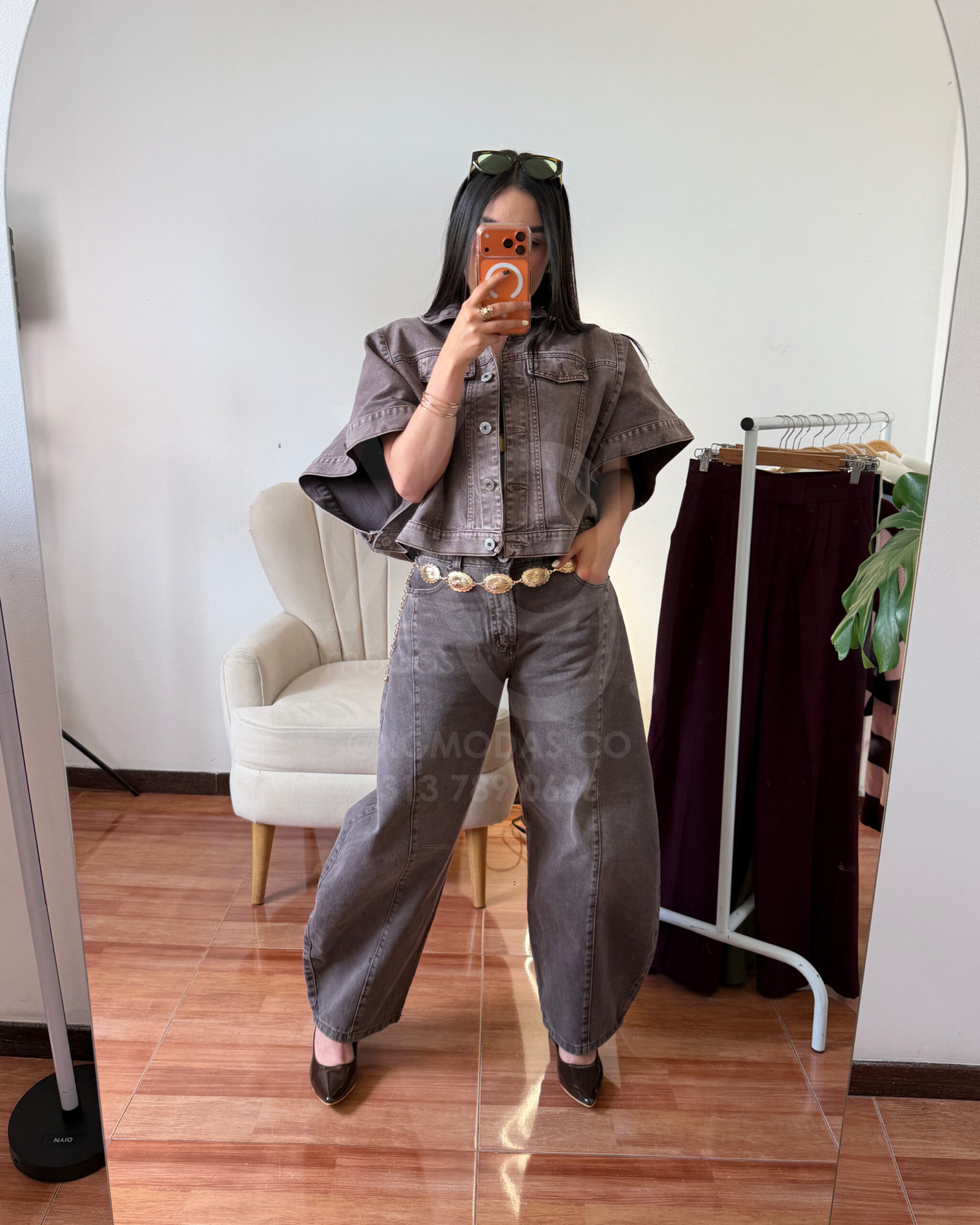 Capa Denim Chocolate - Image 3