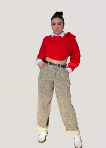 Baggy Animal Print