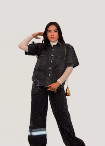 Set Denim Lacerado