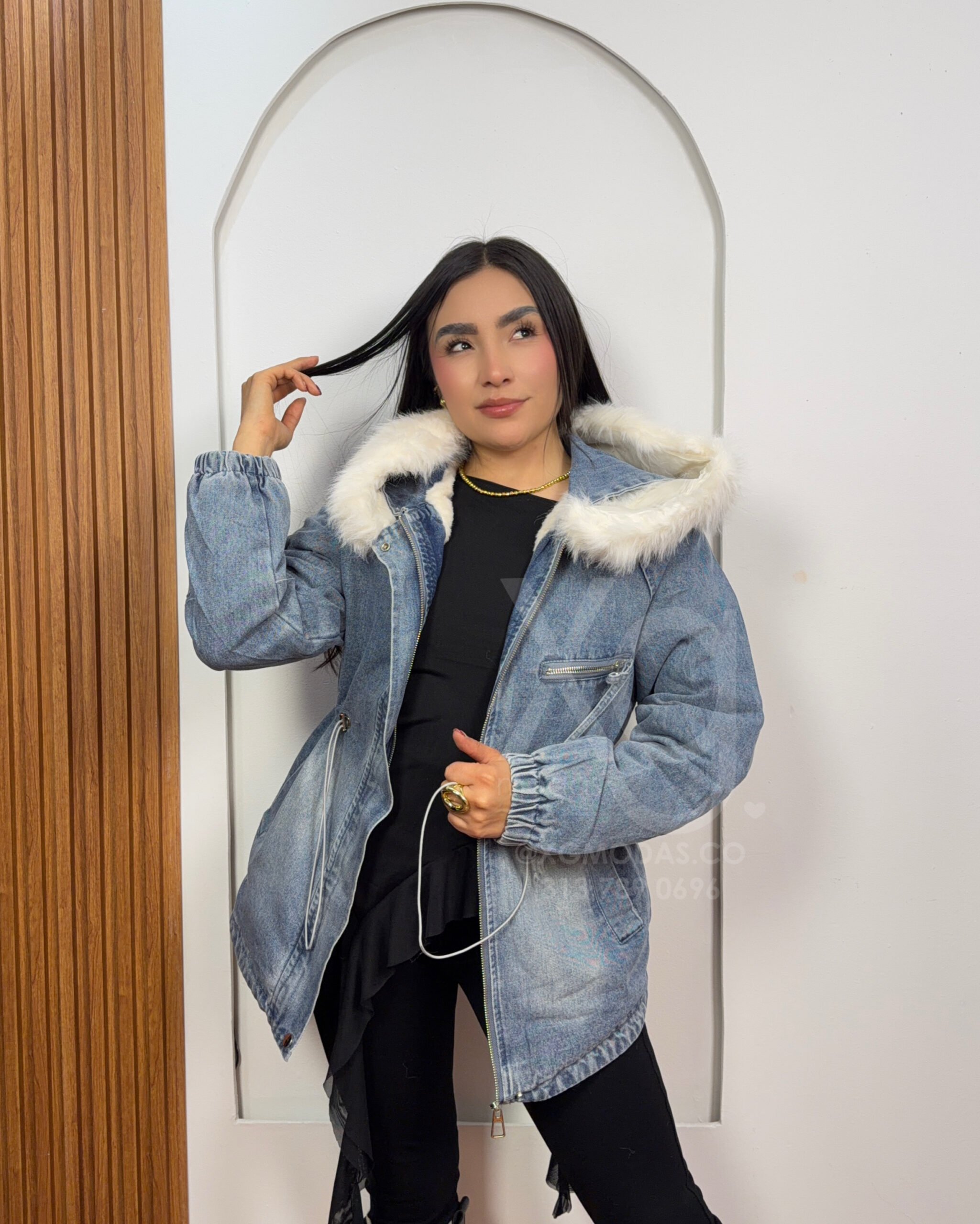 Chaqueta Parka Jean - Image 3