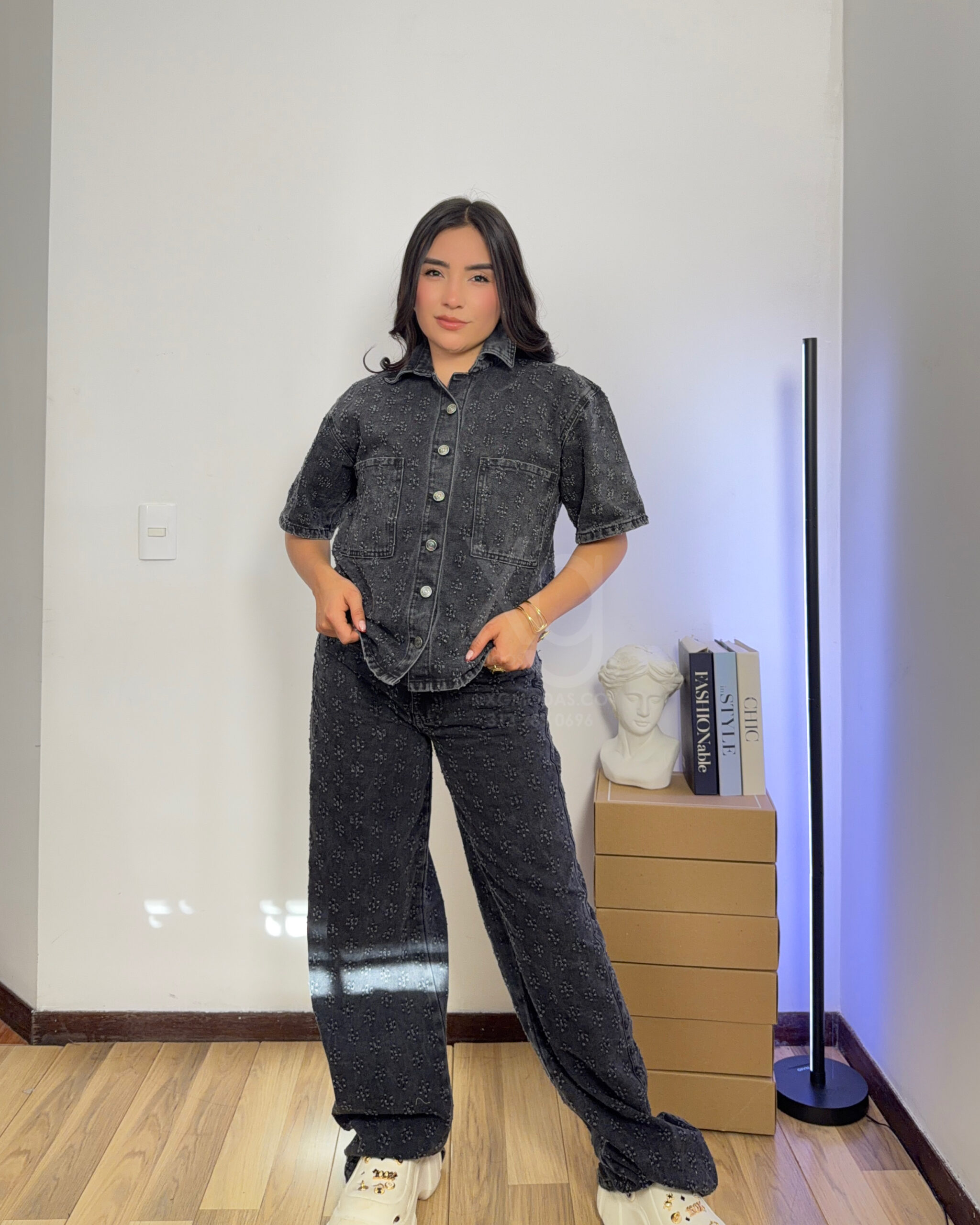 Set Denim Lacerado - Image 3