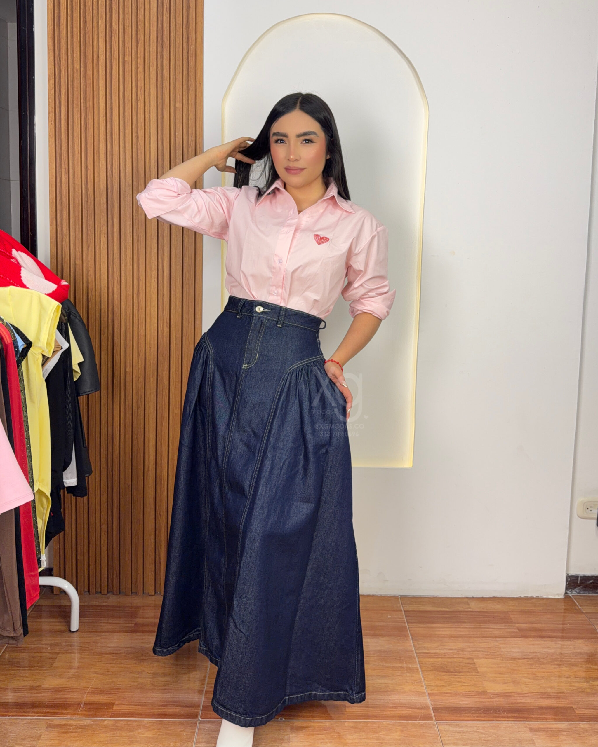 Falda Denim